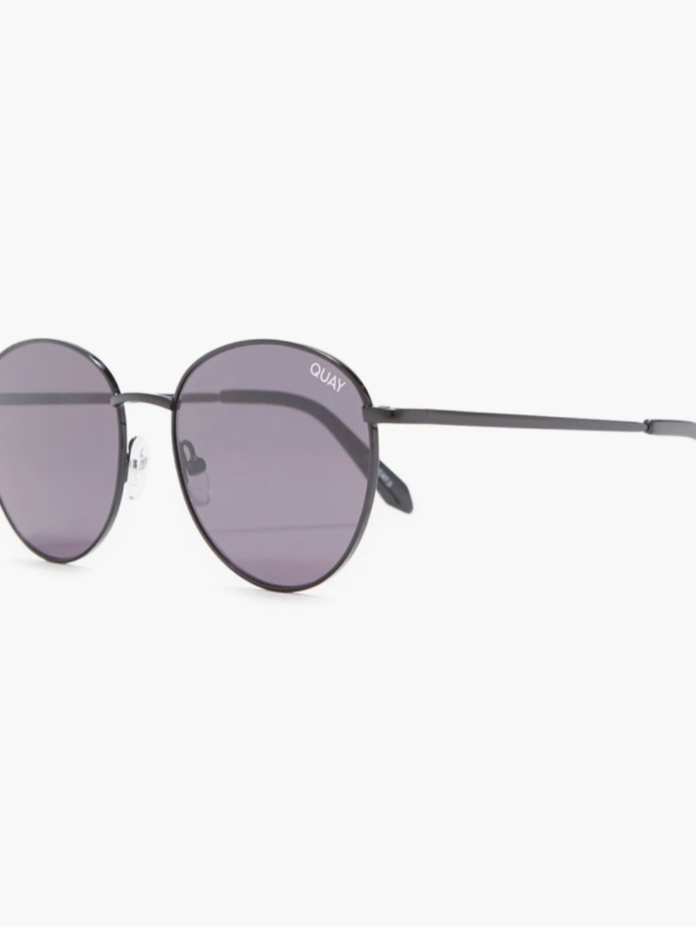 Quay Australia “Loop me in”  Round Metal Sunglasses